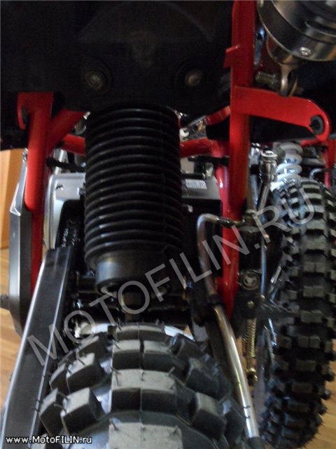 Защищенный моноамортизатор питбайка IRBIS TTR 125